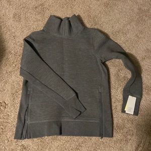 All in Motion Quilter Pullover Sweater Gray
